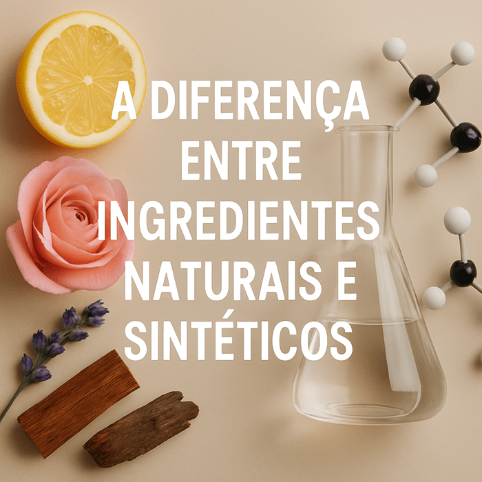 A Diferença Entre Ingredientes Naturais e Sintéticos